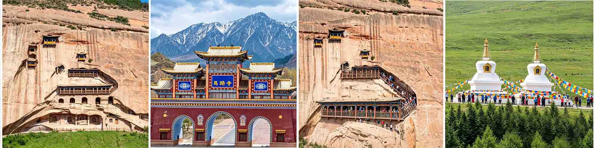 Mati Temple Grottoes suspended cliff