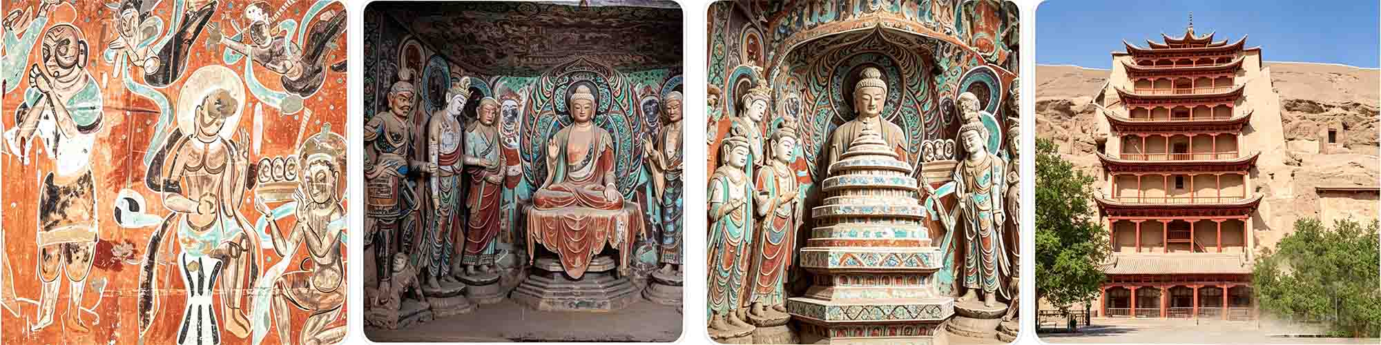 Mogao Grottoes Dunhuang Buddhist caves