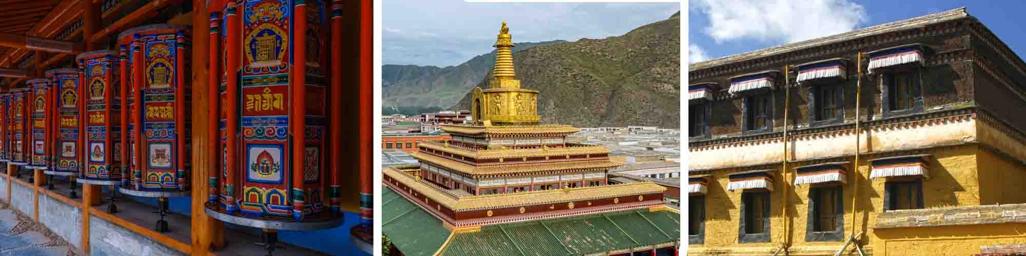 Labrang Monastery Tibetan monks